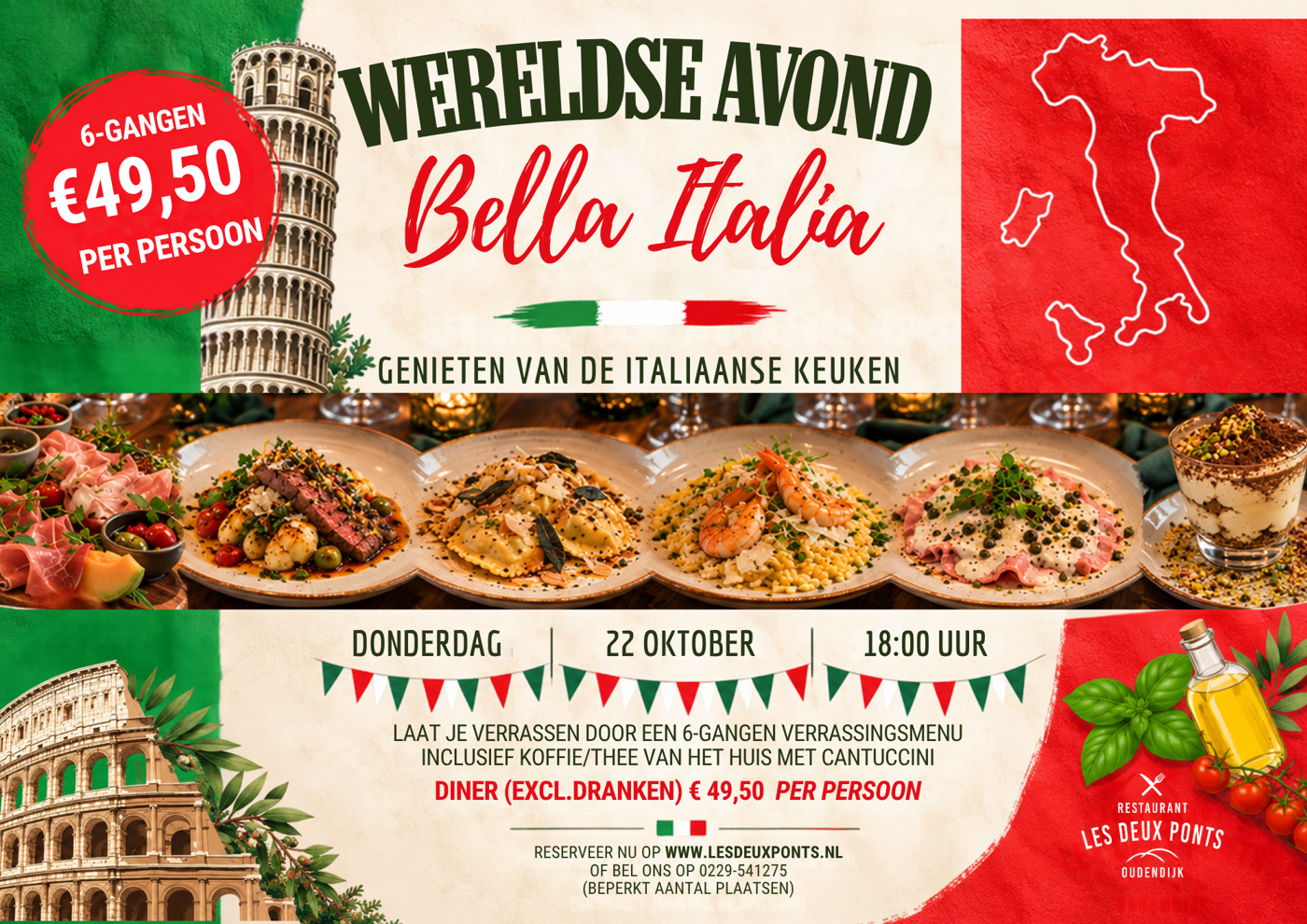 Wereldse Avond LDP Italie (Liggend))